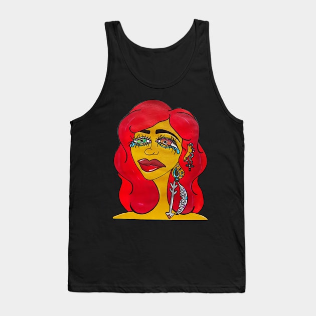 Ruby Sag Tank Top by QueenCosmo